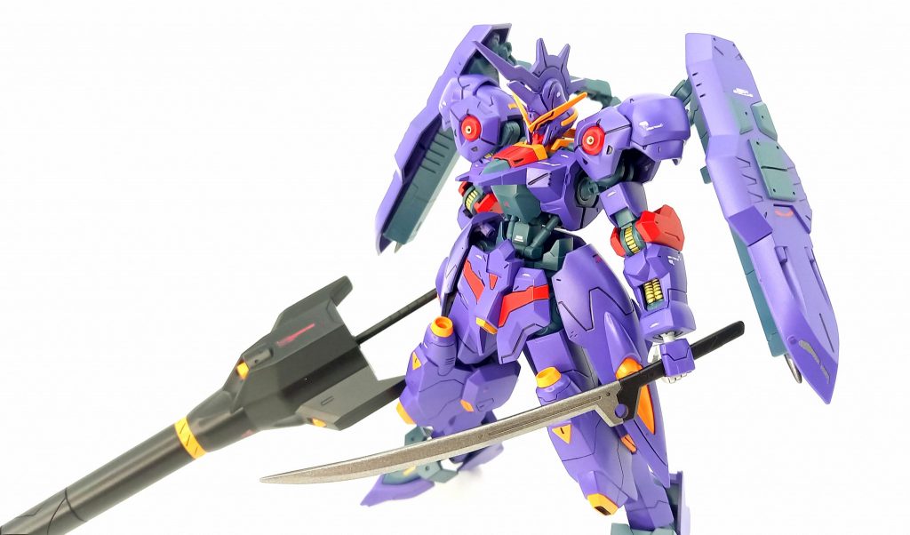 HG ガンダムキマリスヴィダール　サイコガンダムMR-Ⅱ仕上げ–2枚目/制作者：KINPURAMO