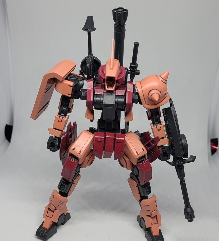 オプションセットを流用してフルウェポン装備に換装出来ます。