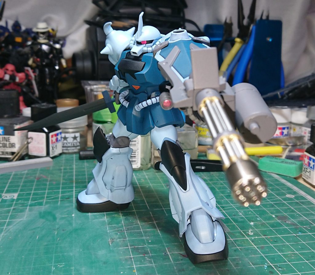グフカスタム(HGUC)–2枚目/制作者:シスエトス