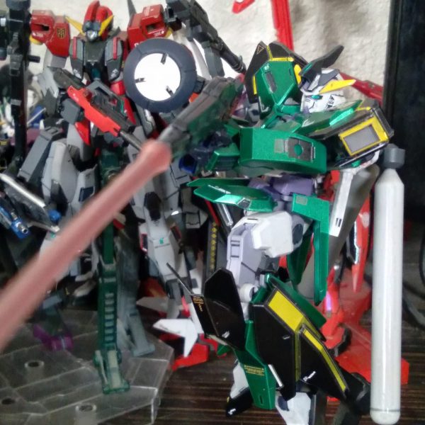 The Howitzer Armor upgrade for the Core gundam