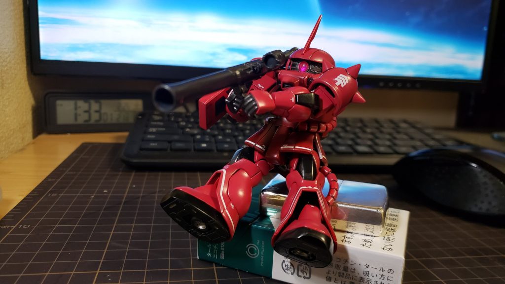 元キットの可動が優秀なので全て活かしてSD化しました。