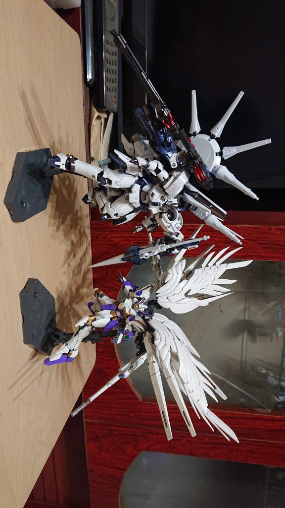 相方のウイングガンダムゼロα(アルファ)作品の名前の由来は「そらのおとしもの」から