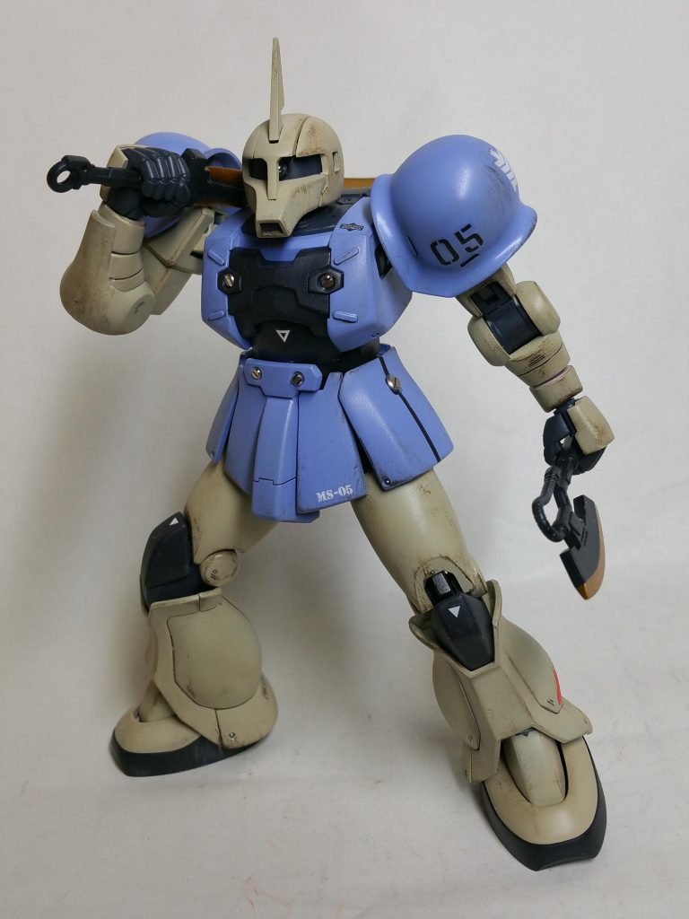 サムネの全体図。武器はヒート剣にヒートホークと近接たっぷりな感じで！　刀身も金色にしてちょっと豪華な気分かも