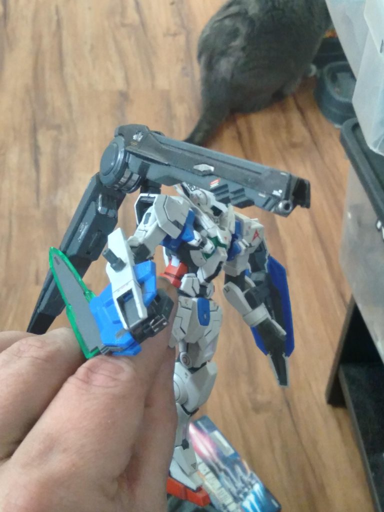 Hg Astrea with gn mega launcher–2枚目/制作者：GunplaGuy