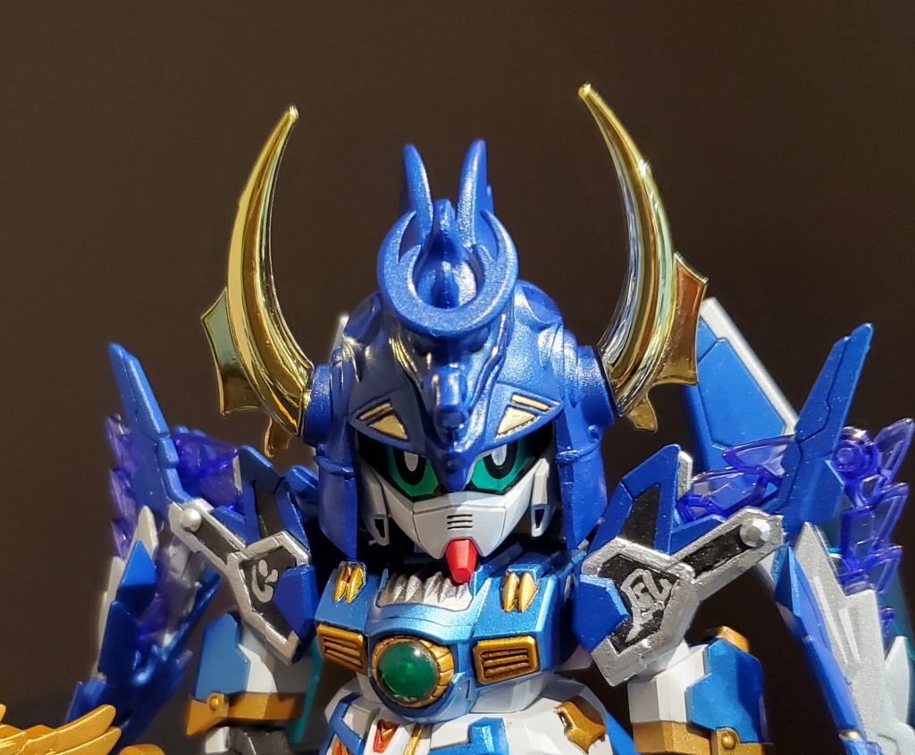 再現性のためにマスクは作ったけど、完全にこっちの方がイケメン。キュンです。こっちで飾ろうか悩む。