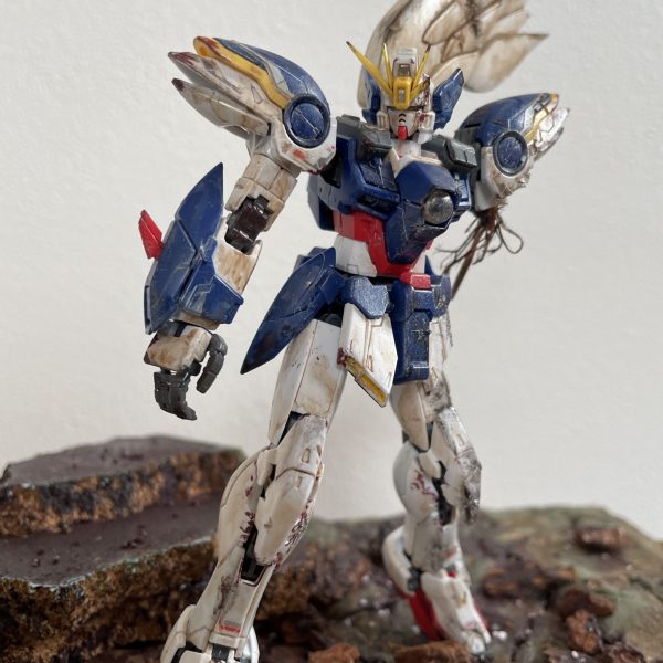 ウイングガンダムゼロEW ジオラマ
