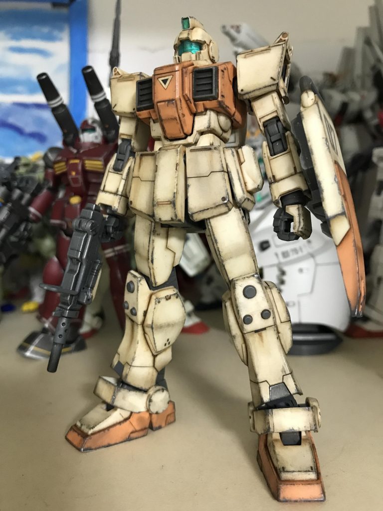 陸戦型ジム（成形色仕上げ）–3枚目/制作者：モリノークマサーン