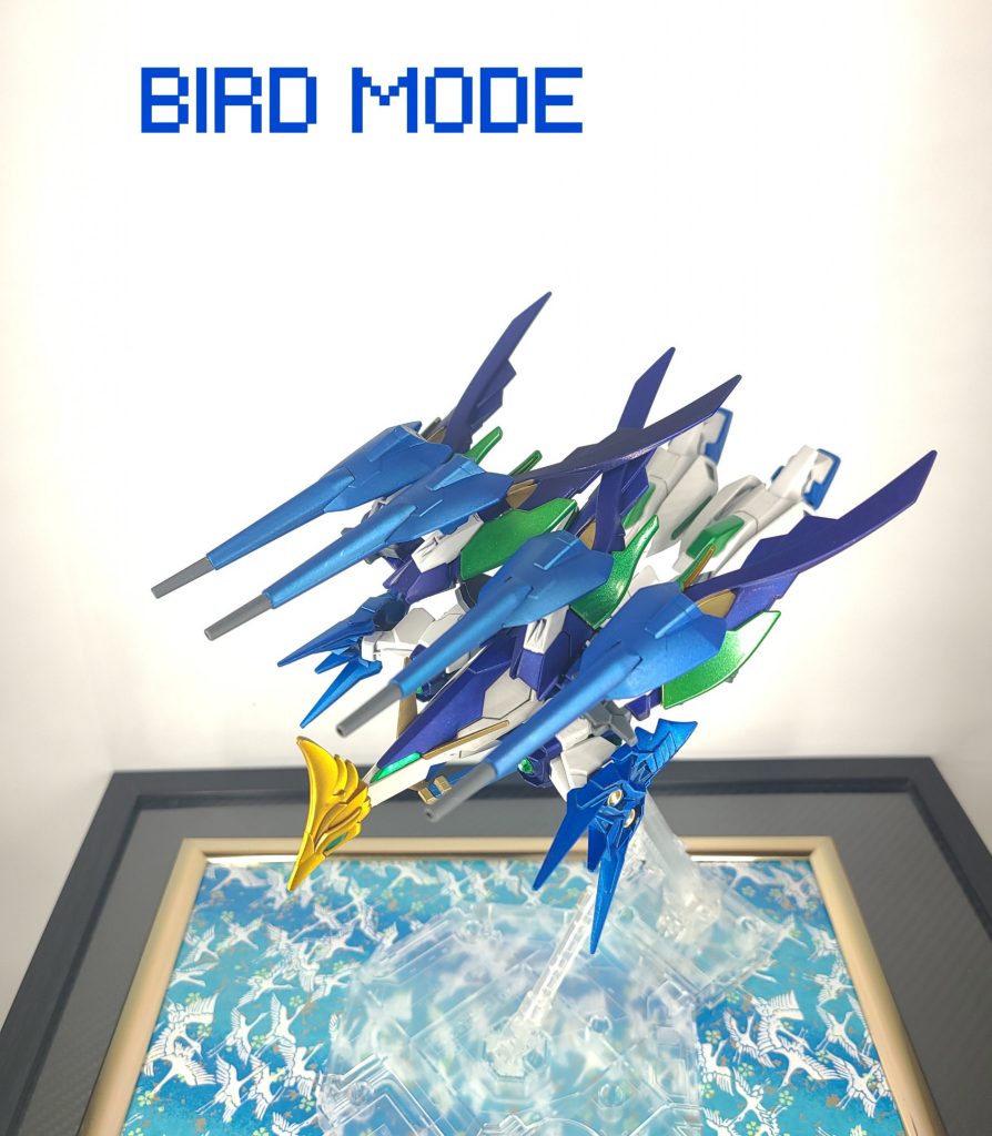 元設定のとおり、バードモードへ可変
