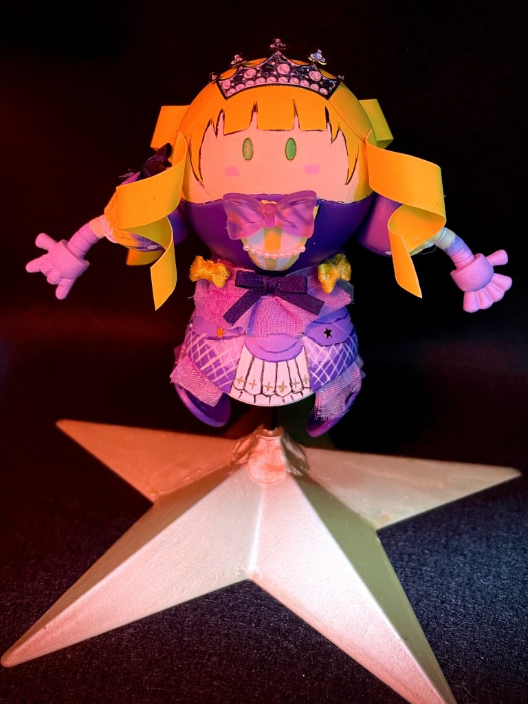 アニメの雰囲気のライティング。ギャラクシー🤟