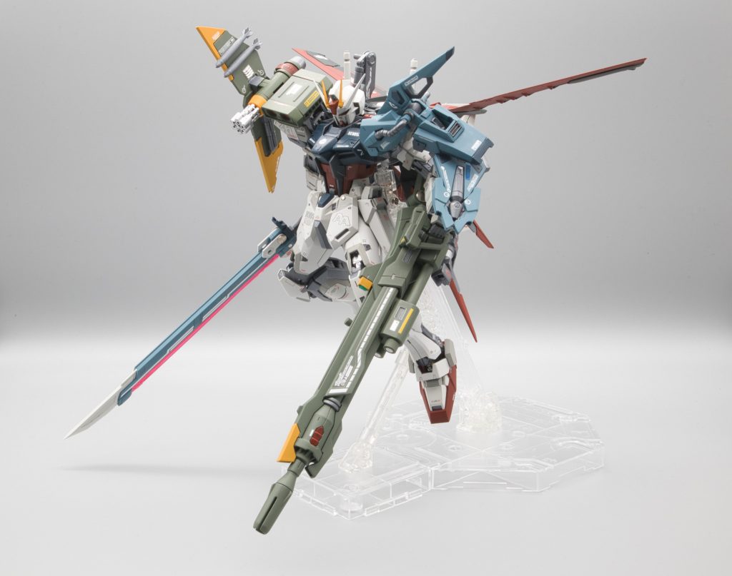 全部くっつけてパーフェクトストライク。