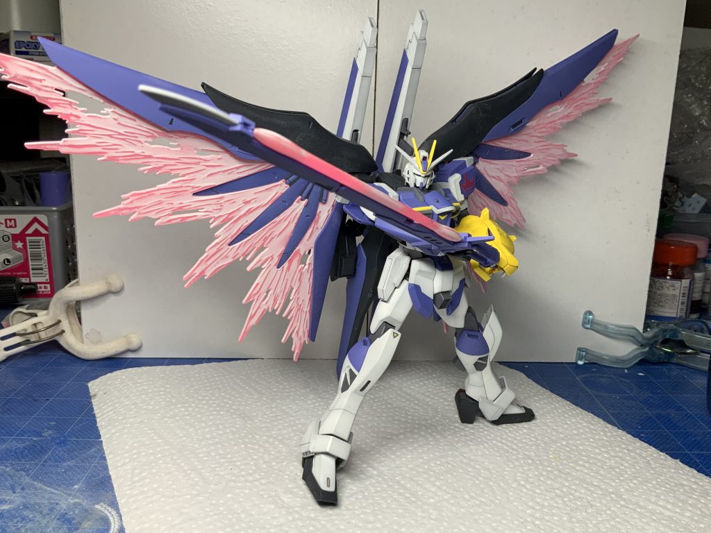 アロンダイト&光の翼を展開。