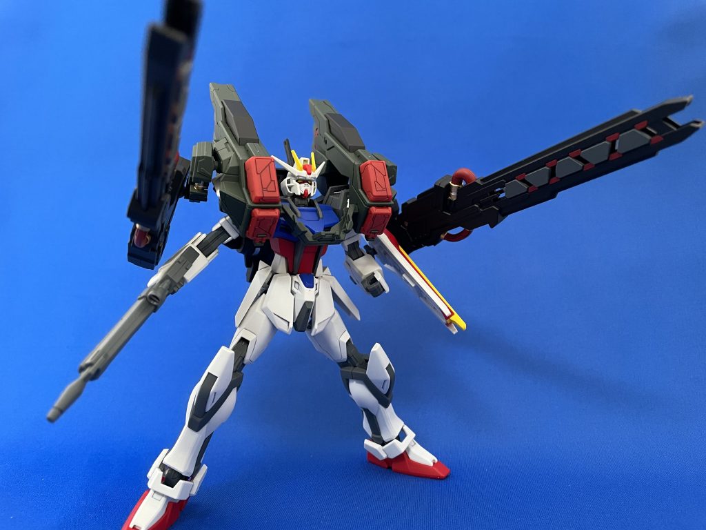 今回は筆塗りの練習も兼ねているのでそこそこ塗り分けもしましたSDは塗り分けのしがいがあります