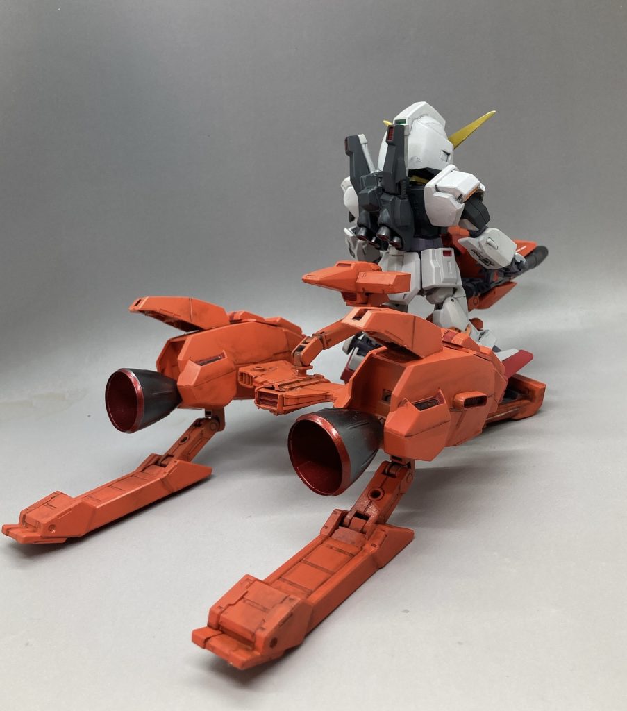 バックショット。大きいブースター、好きなんですよね…