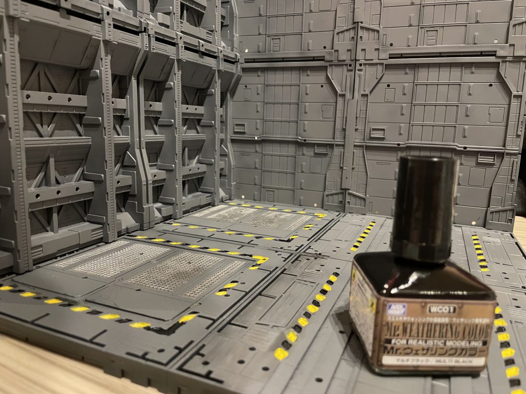 虎模様🐯の後はーミスターウェザリングカラーにてウェザっていきます。