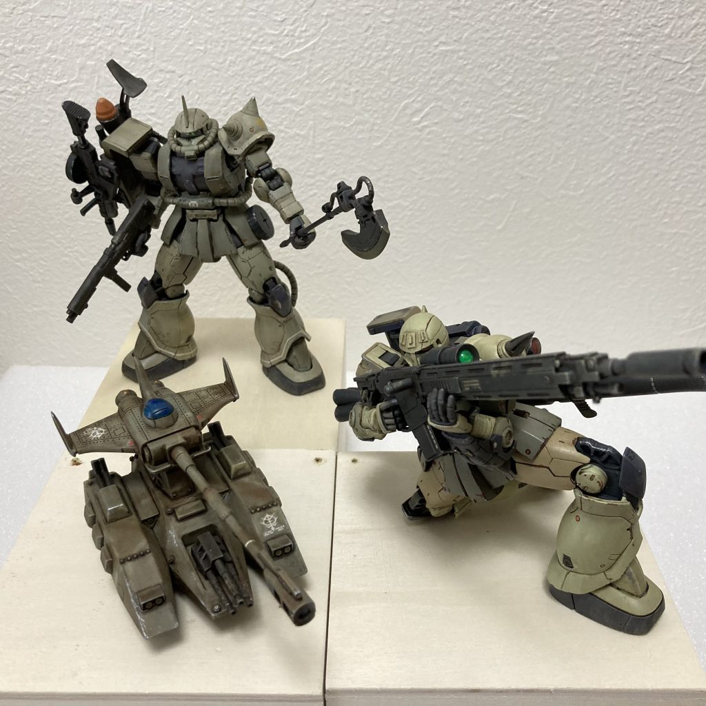 他2機と小隊で。