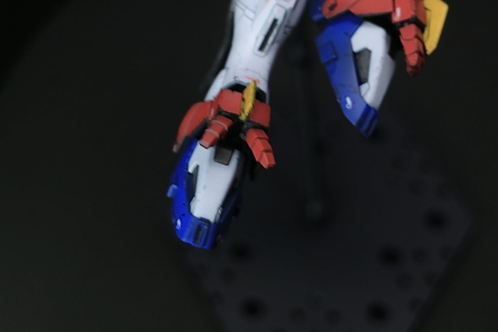 アンクルガードの爪部にボールジョイントを仕込み可動化しました！