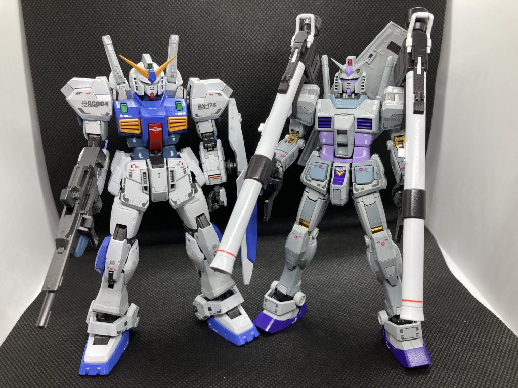 この前作ったMarkIIとやっぱRGは濃いな