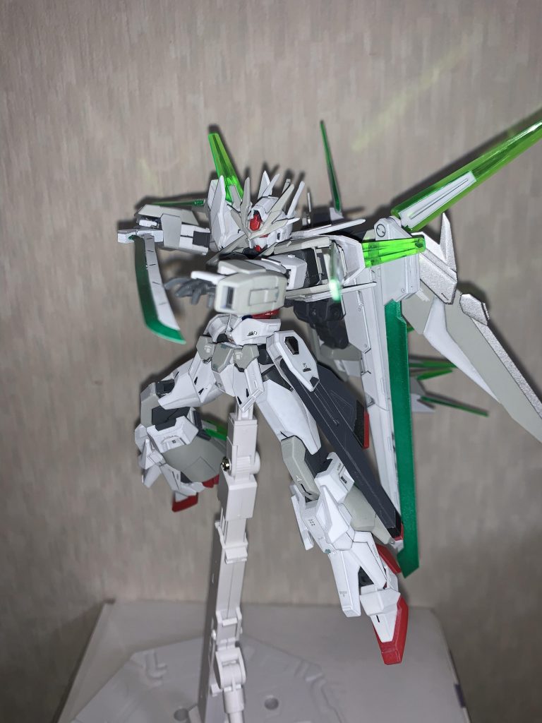 MSクラス相手には中の細い刀身を使用。