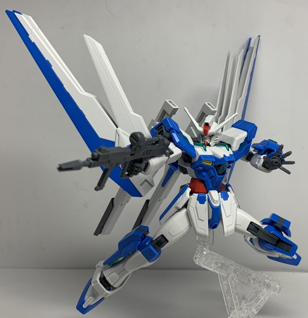 パッケージのポージング。