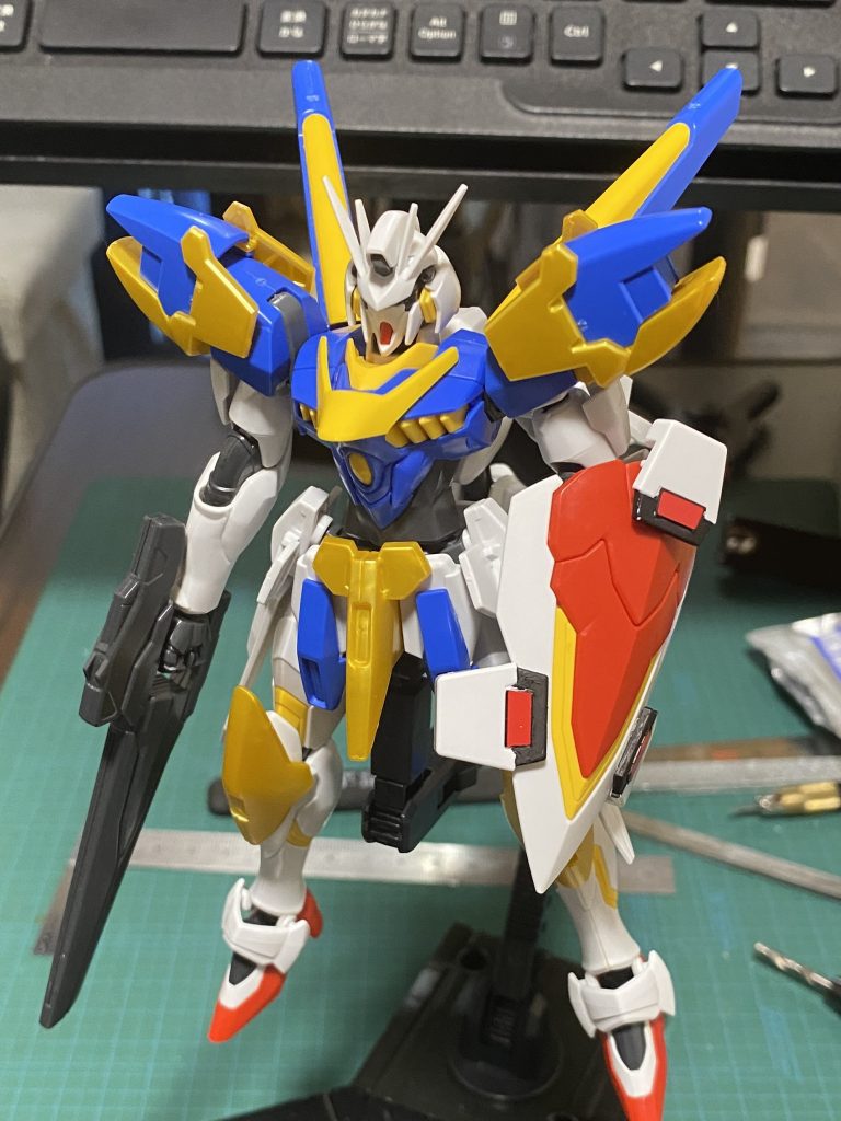 シールドがかなり雑な仕上がりに…見てくれてありがとうございます。