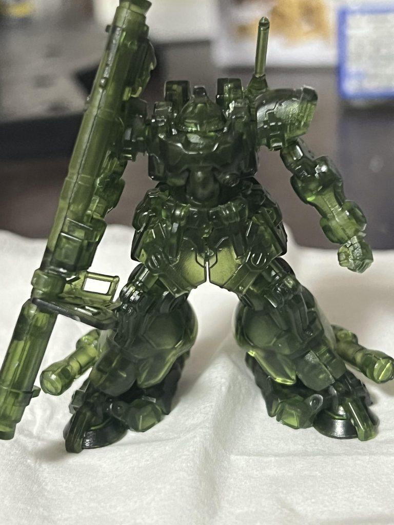 ガンダムアーティファクト　ドム・トローペン(クリアカラー)–2枚目/制作者：Koki Sonoda