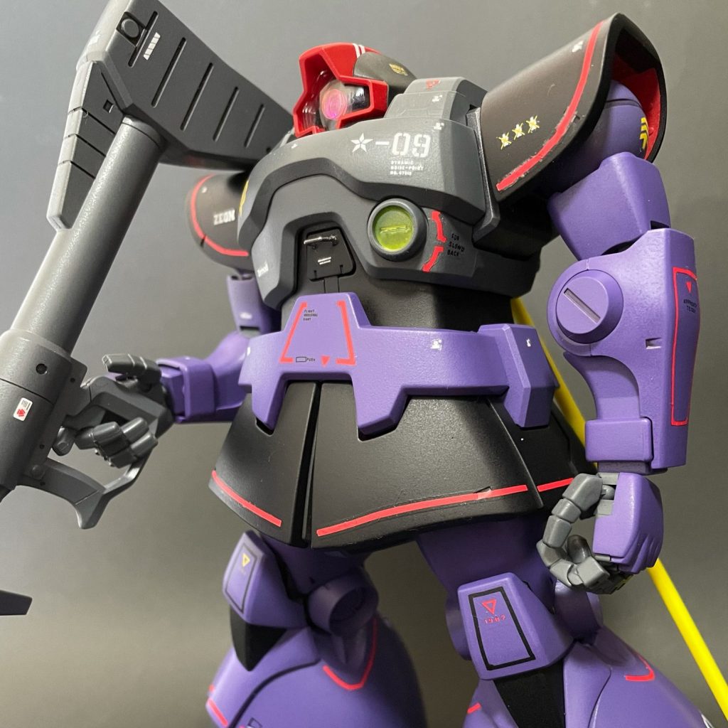 MG ドム リニューアル版 キャンディー塗装 完成品