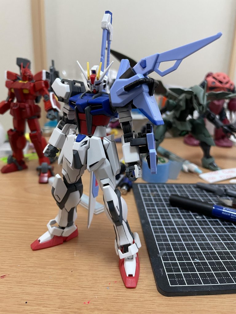 インパルスとはまた違った良さがこちらにはありますね！ちなみに墨入れと表面処理を当時頑張ったので遠目にみればよくできている気もします！