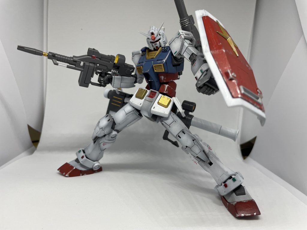 オリジン版　ガンダム　全塗装　–4枚目/制作者：KazuMafuyu