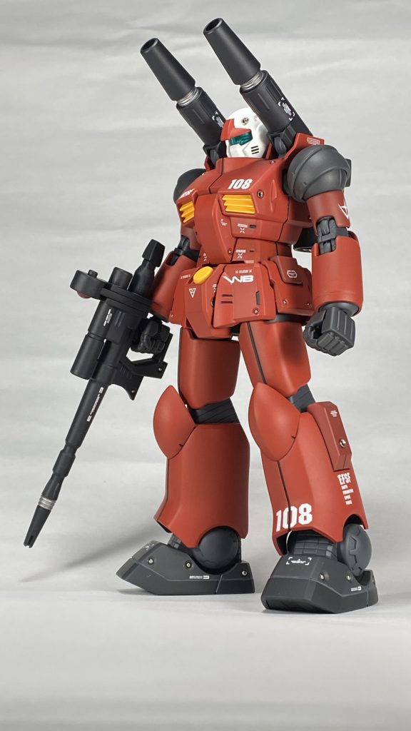 毎回お馴染みのメタルパーツでのディテールアップのみで、特に大きな改修はしていません。