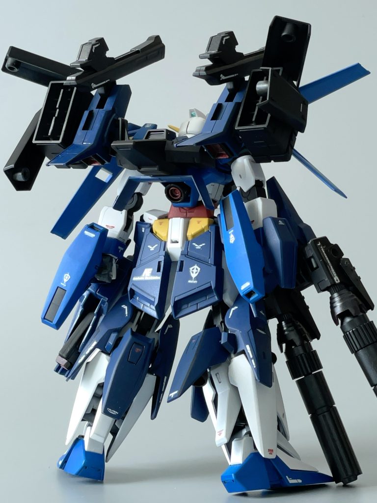 バックショット。一番気に入ってる1枚です😚お尻のところにアナハイムのデカール貼ってあります笑