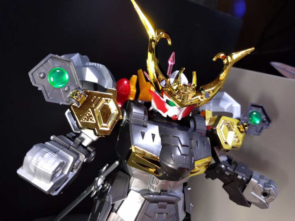 今回もほぼ素組なんですが、また機会があれば買ってみたいなぁと思わせてくれるキットでした。ありがとう大鋼。カッコイイぞ大鋼。