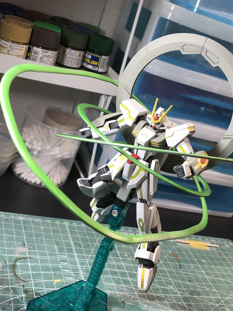 ジャンクに輪っかがあったのでライターで炙って伸ばしてニコイチして謎の輪カッターを自作してみました^ ^