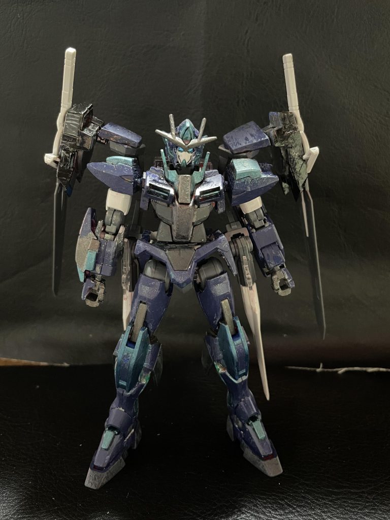 このダブルオーダイバーのGNドライヴ装備もありGNダイバーソードを追加した近接特化型OOガンダム アルバストゥルです😊