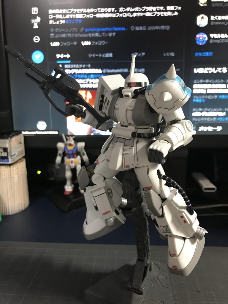 ザクマシンガン装備 