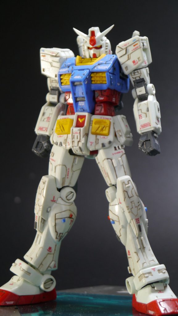 EGガンダム~成形色仕上げ~–2枚目/制作者：オッサムライ