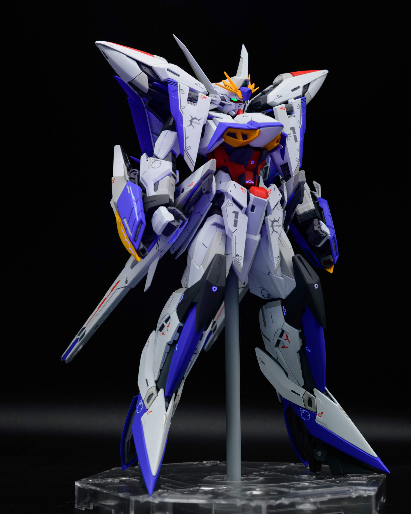 MG エクリプスガンダム マニューバストライカー装備 重塗装Ver