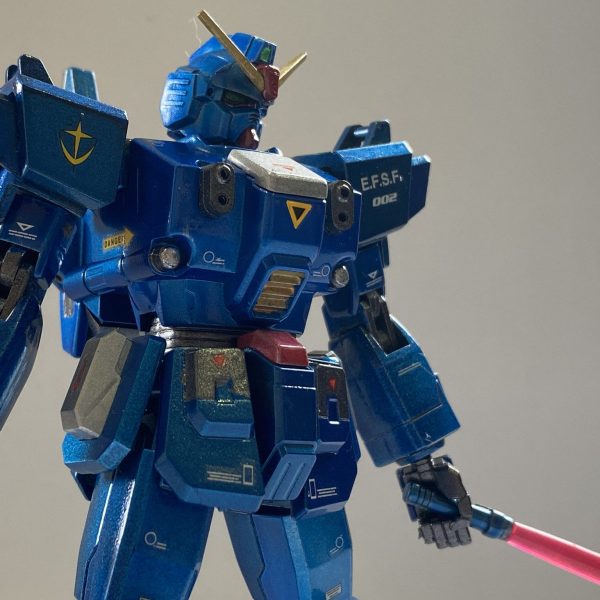 奪取前BD二号機(連邦宇宙軍所属) メタリック塗装