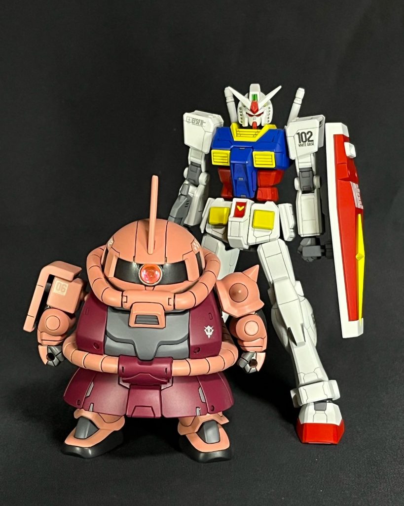 ガシャポン シャア専用ザク–5枚目/制作者：You-keito (ゆう中尉)