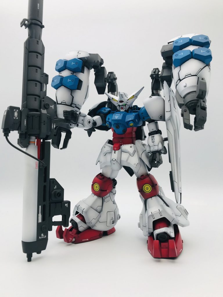 バインダー装備時とハイメガキャノン。