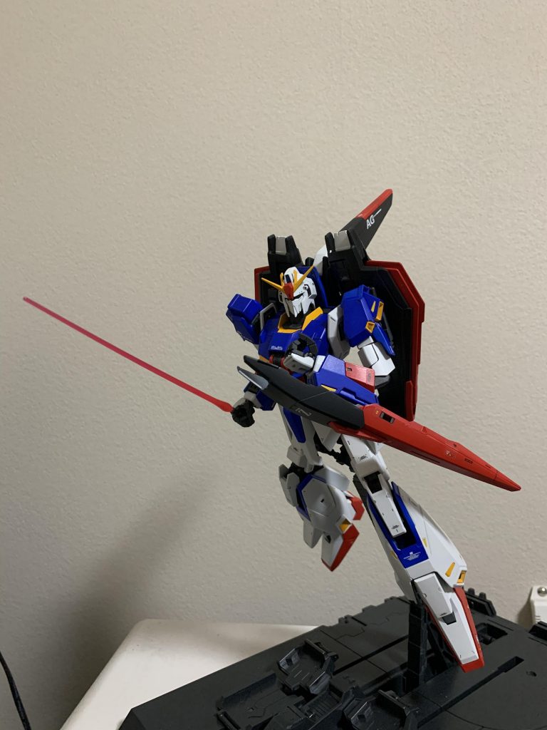 MGでは初めて全塗装したZガンダムです。