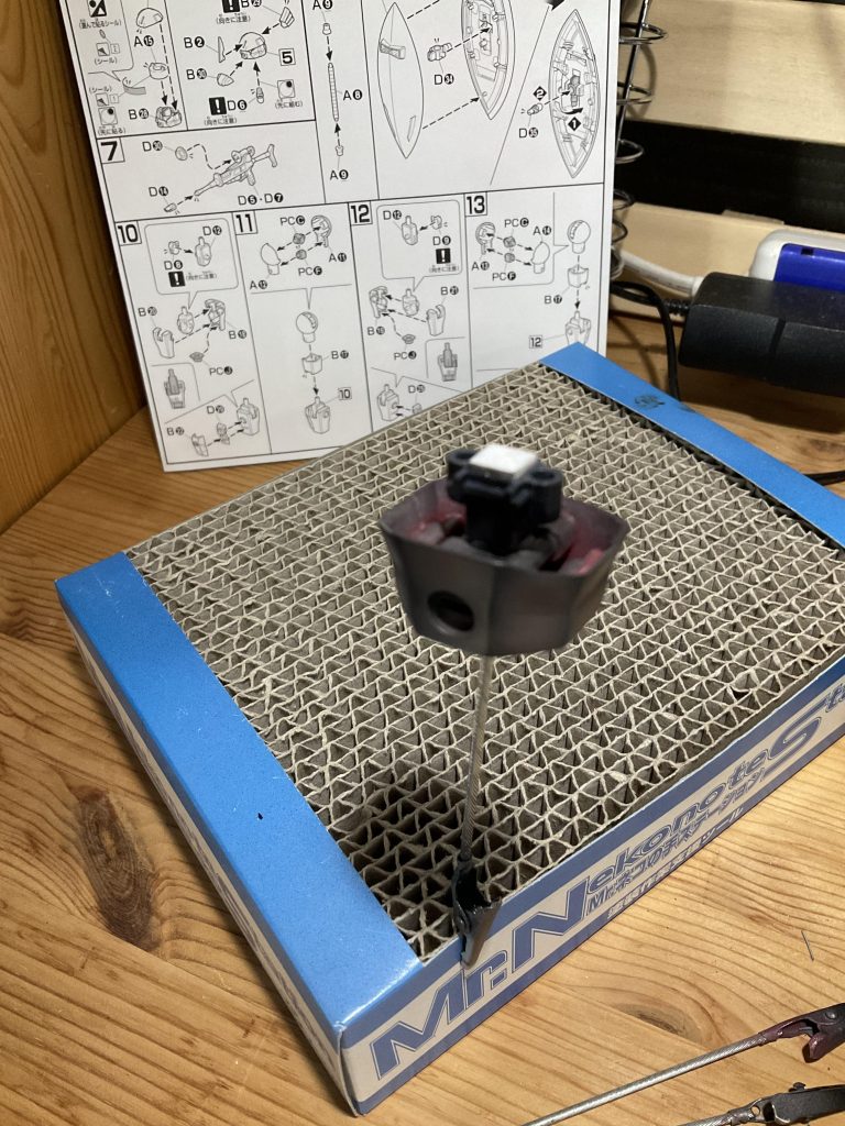 腹部は取り付け箇所でも延長してます