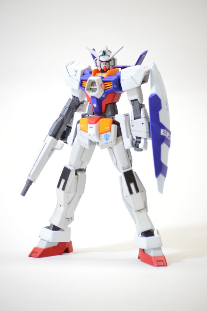 正面塗装ブースを購入したので気兼ねなく全塗装できるようになりました。ライフルのカラーは初期稿をトレースしました。