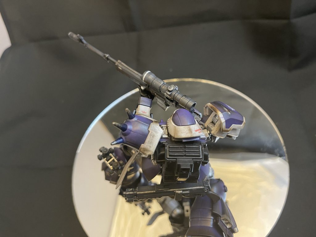 HG イフリート・イェーガー 全塗装オリジナルカラーリング+ウェザリング–3枚目/制作者：ゆーり(ロールシャッハ1号CV)