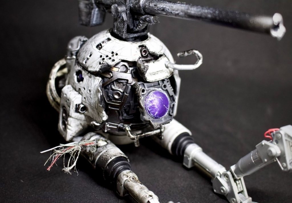 モノアイの破壊表現