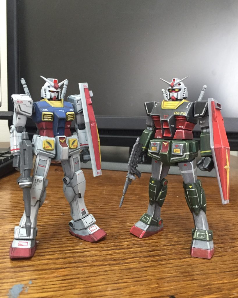 さらに過去に作ったFGガンダムとの比較