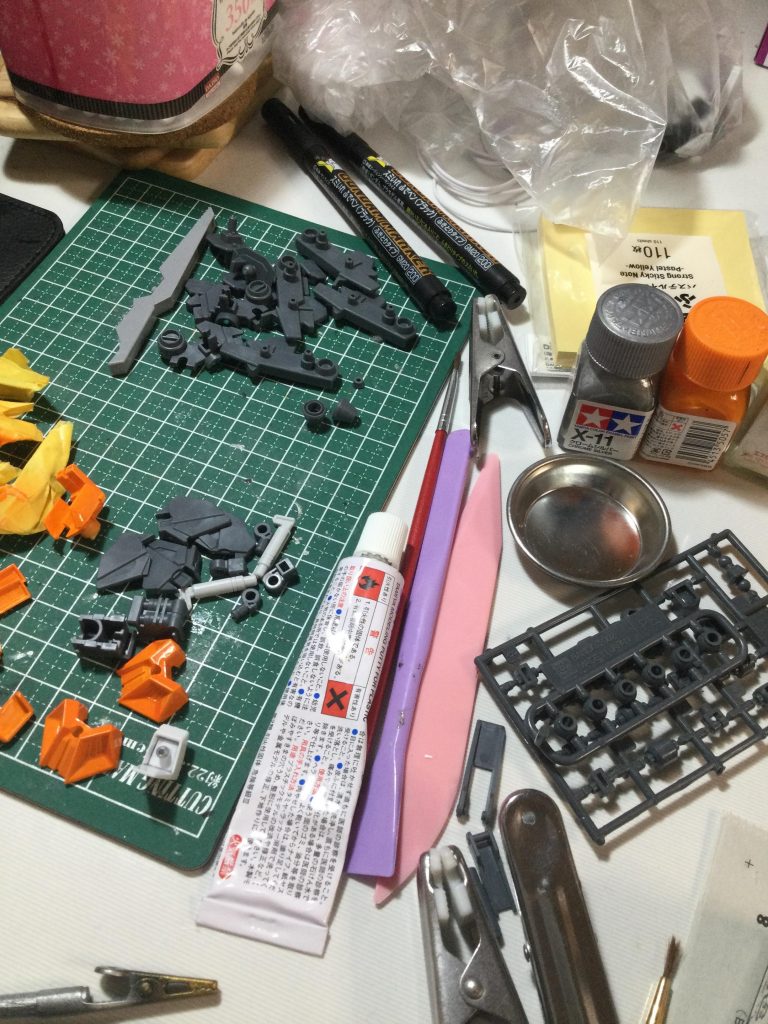 急遽、筆塗りにした時ですねw