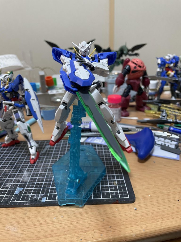 GNソード改エクシアの改良型なだけあって無駄が削ぎ落とされており、メイン武装はしっかり強化されております!