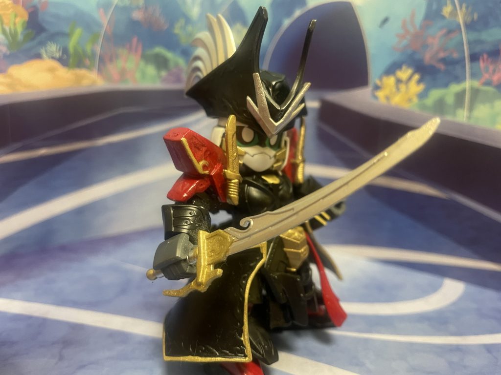 脳内妄想でアン女王の復讐号のイメージから黒ベースの赤差し色で！エドワードとの因縁も感じれてロマン^_^