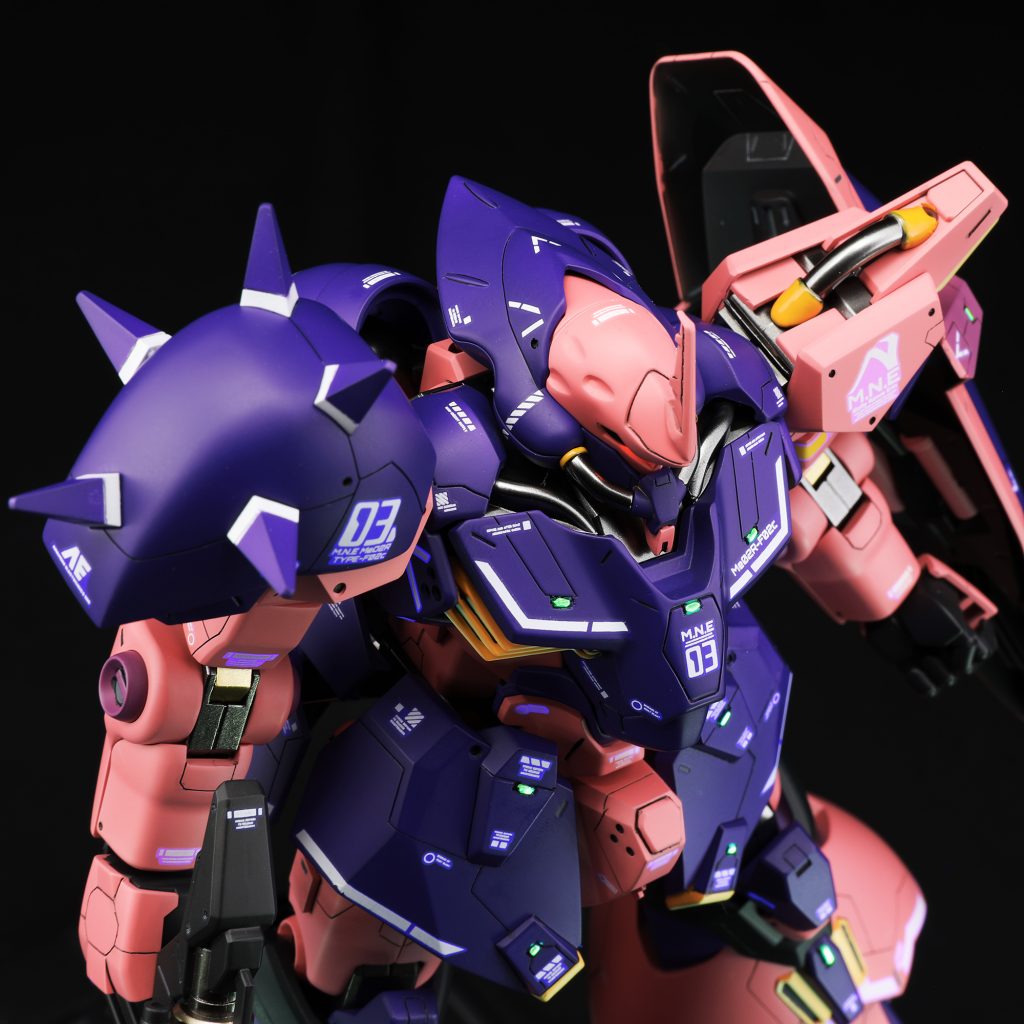 HG 1/144 メッサーＦ０２型(指揮官機)–4枚目/制作者：adamswai188
