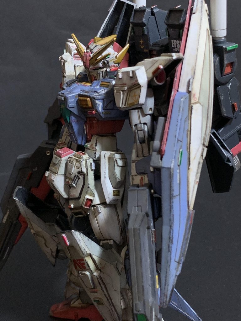 この青というか若干の紫っポイ色味は良かったです マスオさん風にしたかったんです